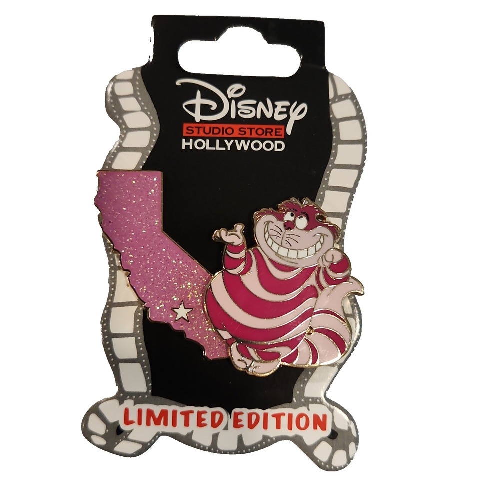 Disney Pin 175878 DSSH Cheshire Cat State California Destination D23 LE 300